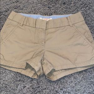 J Crew khaki shorts